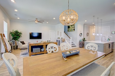Dining area facing Great room