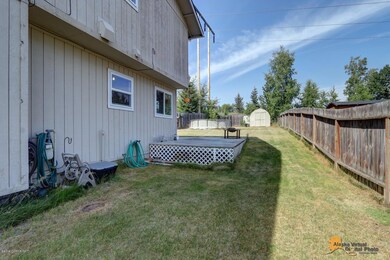 Side yard to back - more deck