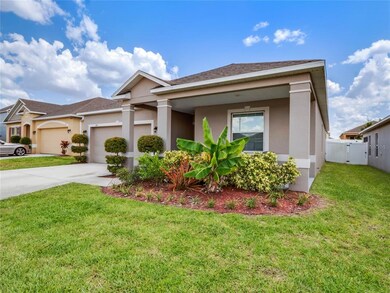 Large front porch
