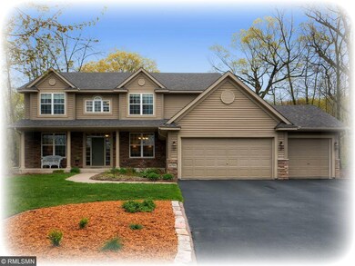 This classic 2-story home is nestled on a private 