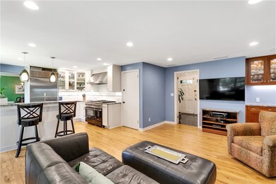 The Family Room/Great Room is straight through the