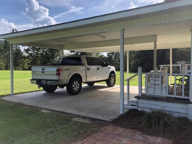 carport and side deck