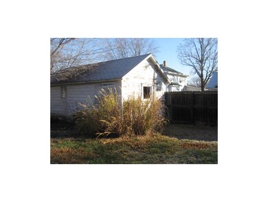 Back view of the garage