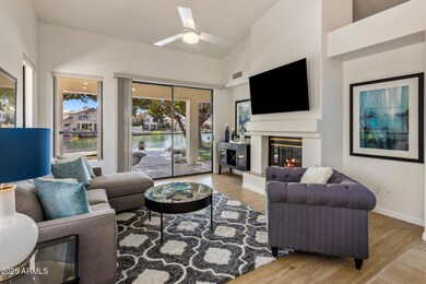 Cozy Living Space with Fireplace