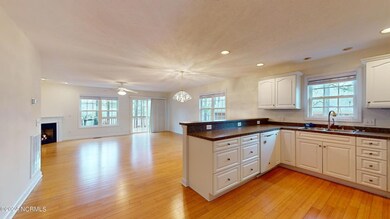 View kitchen to LR