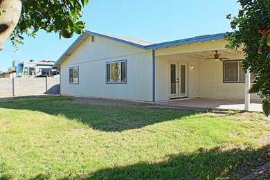 Covered patio