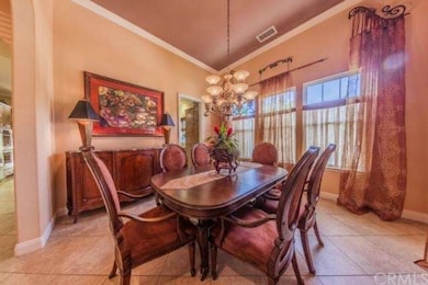 Formal Dining Room with Custom Window Treatments