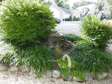 Exterior Front. WATER FEATURE