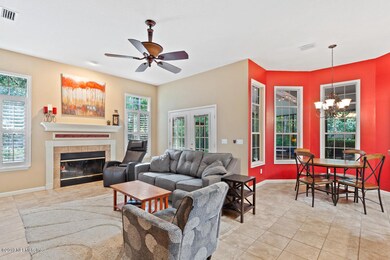 Fireplace in Living Room