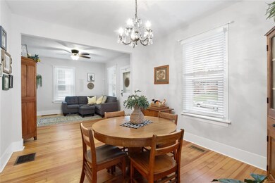View from Dinning Room into the family room.