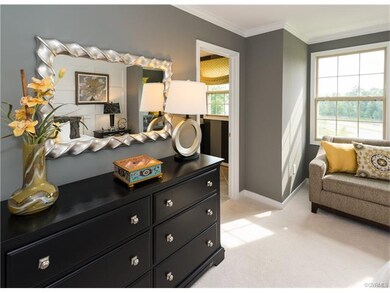 Photo taken of model home in the Eagle Community o
