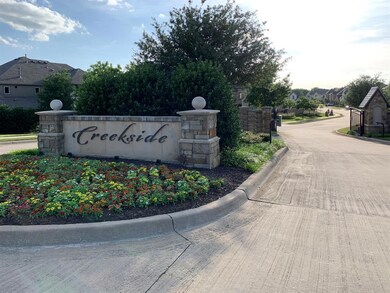 Gated Entrance to Creekside at Colleyville.