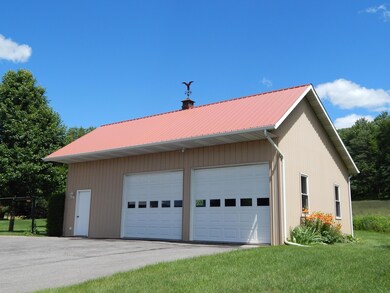 2 bay detached garage with workshop