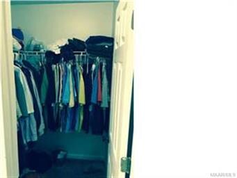 Walk-in master closet
