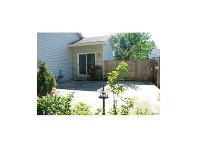 Patio on East side of home.