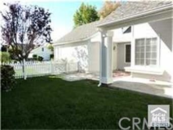 Spacious side yard.