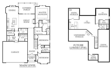 Sage Ranch Main Level Floor Plan