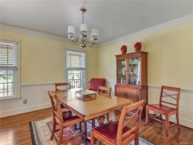 Another view of the formal dining room!