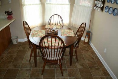 There's plenty of room for an eat in kitchen as well as a formal dining room.