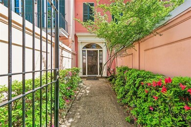 Set Back Gated Entrance
