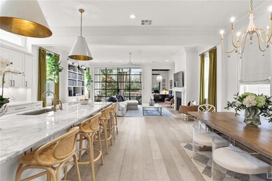 Gorgeous oak floors and high ceilings.