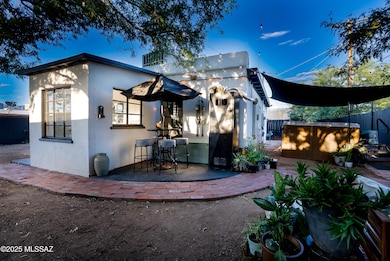 Rear yard view