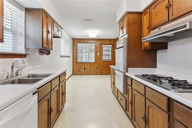 View of kitchen and breakfast area from the dining