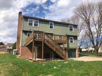 The back of the features a walk out finished lower