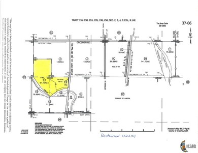 Rockwood 152 & 153 plat map