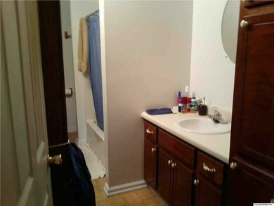 Plenty of space in this bathroom.