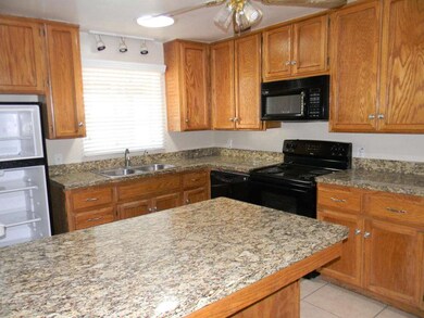 Kitchen with Granite Tops