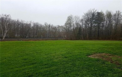 View of the backyard from the deck.