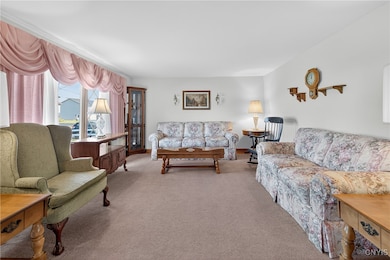 Expansive living room