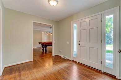 A warm, welcoming foyer that makes a perfect first impression.