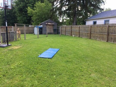 fully fenced in yard