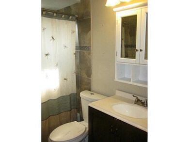 Full Bath. The updated full bath includes newer fl