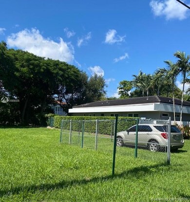 South view of the lot