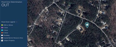 Aerial overview of property's location