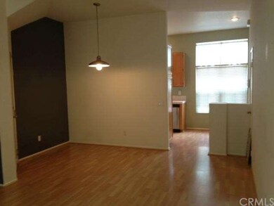 Dining area flowing into the kitchen