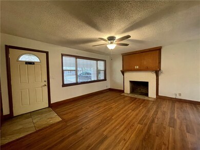 Front entry and living room