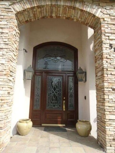 Stone arched Main Entrance