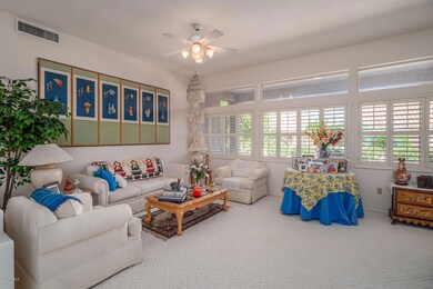 Living room area from foyer