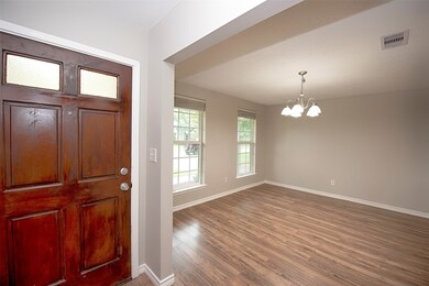 Entry to the home is a lovely foyer as you are greeted by the formal dining room.