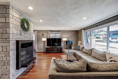 This home is light-filled with big windows in ever