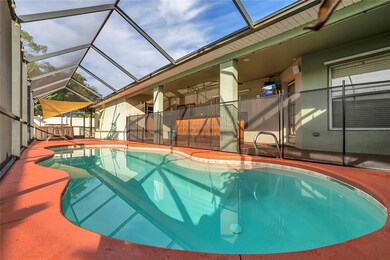 Enjoy Florida living in the screened pool area com