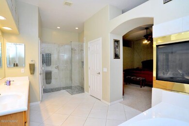 Master Bathroom w/ Fireplace!