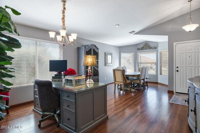 Formal area, open office concept