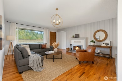 Virtually Staged Family Room