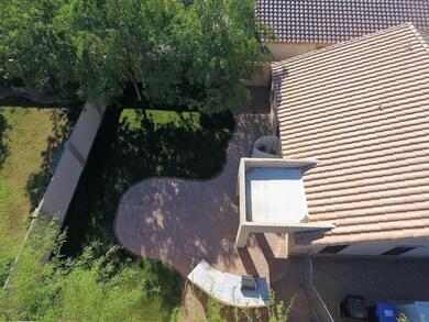 Arial Back Yard
