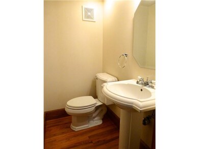 Partial Bath. 1st floor 1?2 bath - hardwood floor